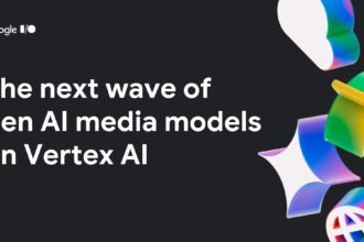 AI-powered interface with futuristic tools and virtual assistant icons representing 2025 technologies