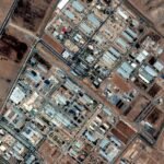 Maxar Technologies shows the Isfahan nuclear enrichment facility in central Iran