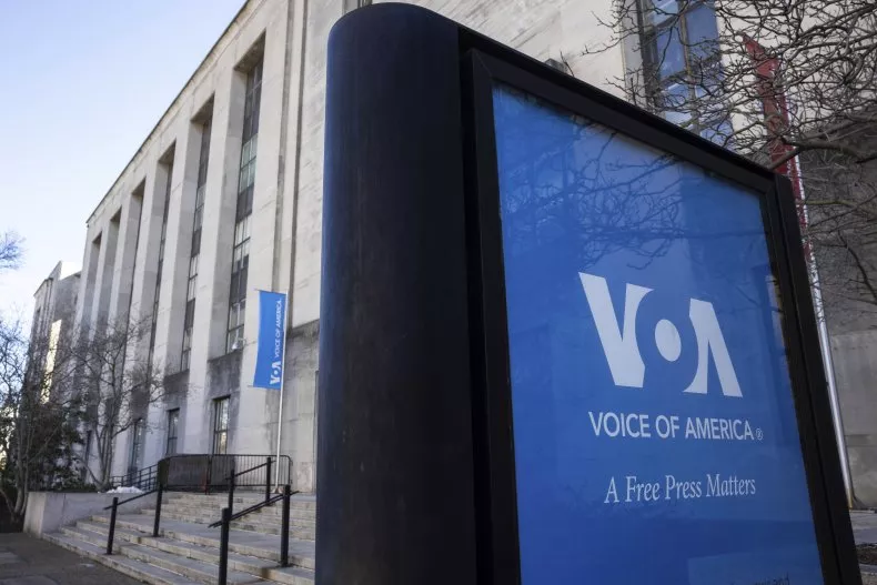 The Voice of America headquarters